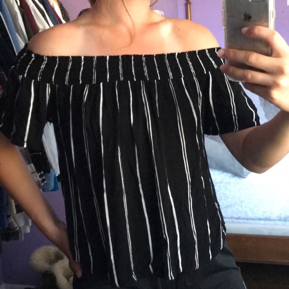 Off the shoulder top